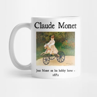 Jean Monet on his hobby horse by Claude Monet Mug